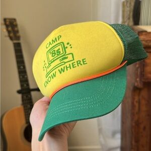 Stranger Things Camp Know Where Trucker Hat